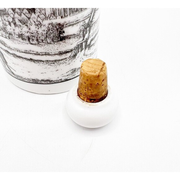 Vintage Bottle Flask Stade Germany Decanter Altenkunstadt EMPTY 6.25" *READ - Picture 6 of 11